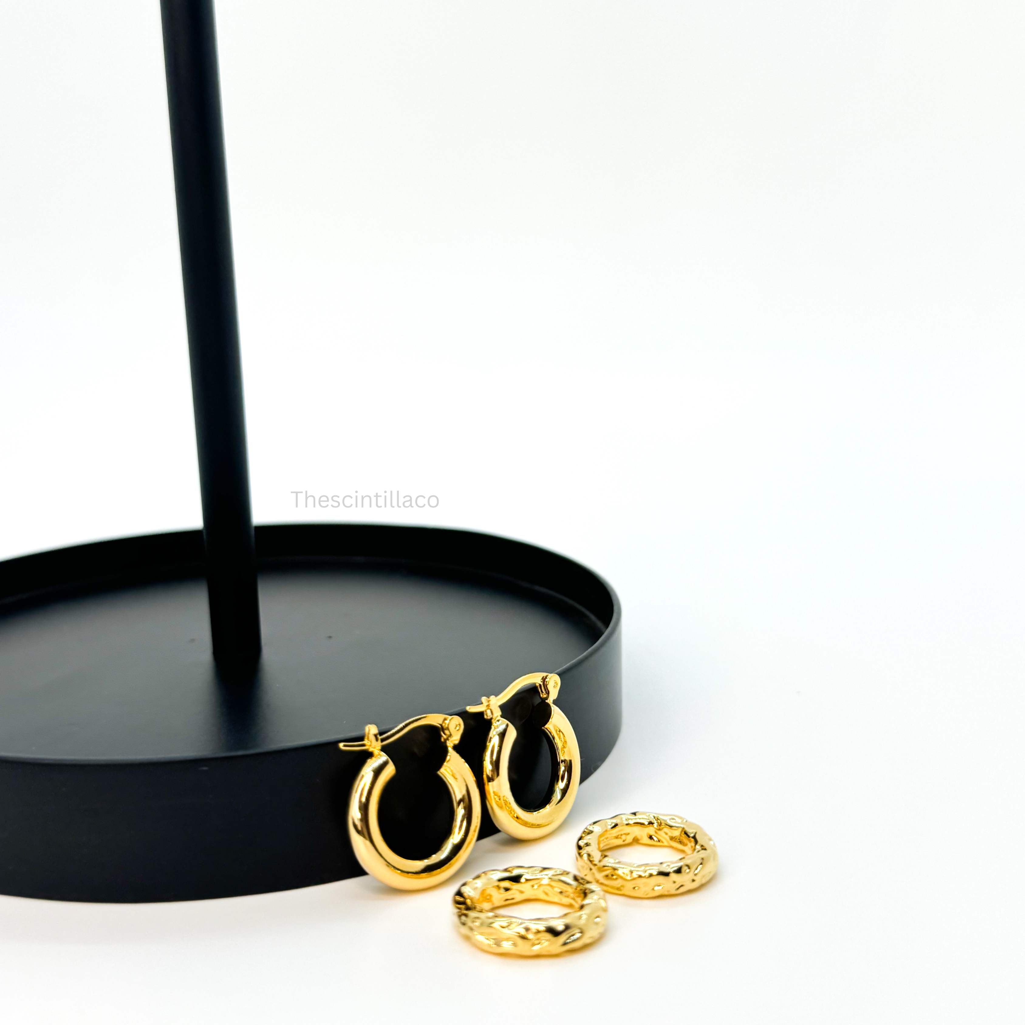 Golden Orbit Removable Hoop