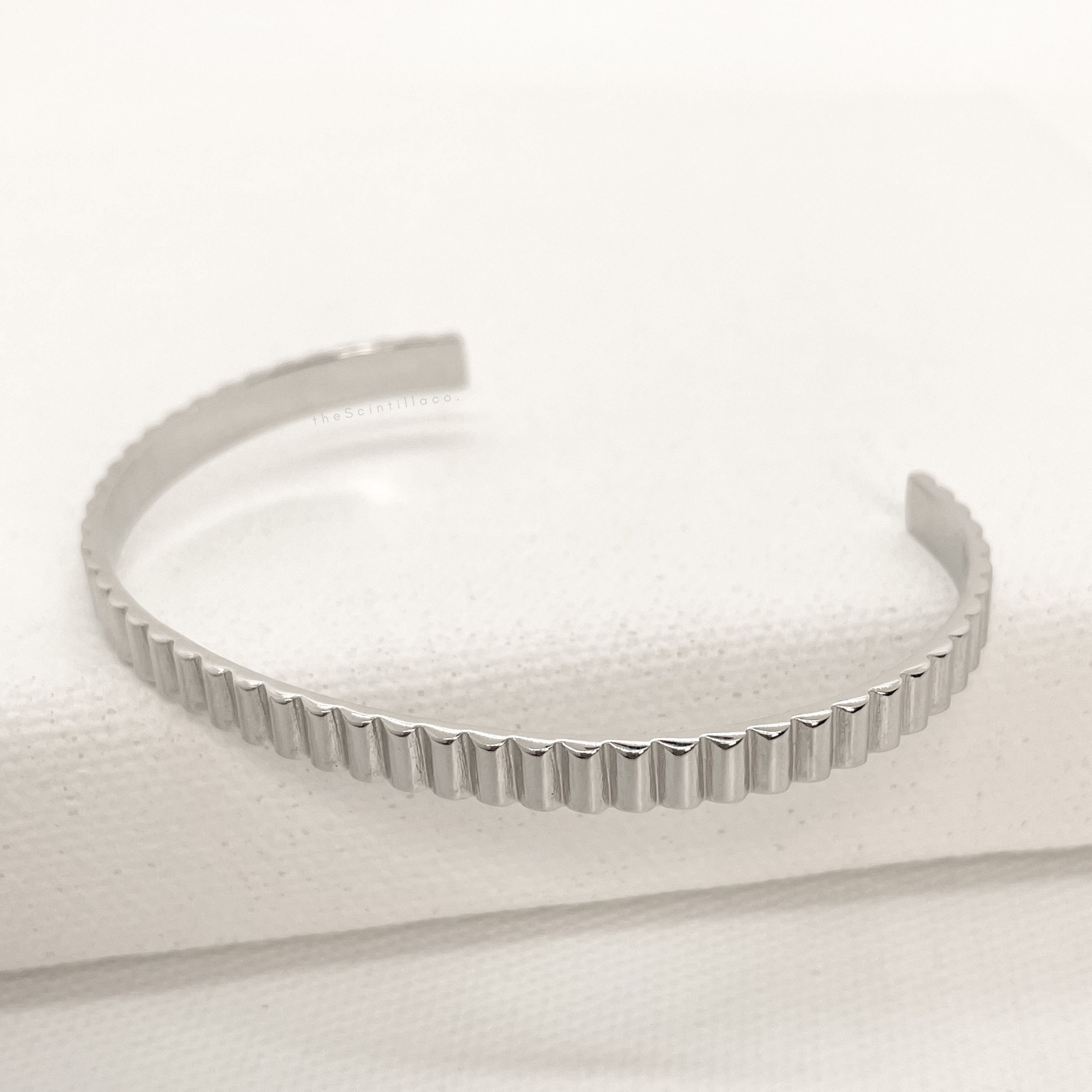 Sol Open Cuff Adjustable Bangle Bracelet